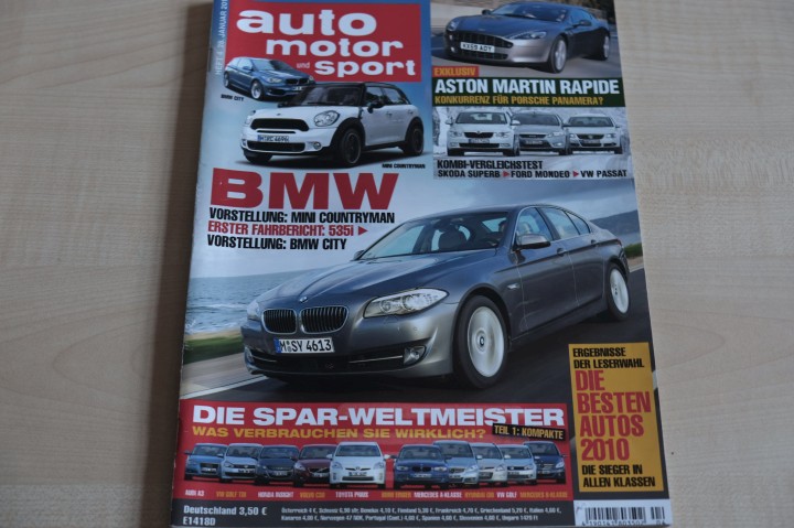 Deckblatt Auto Motor und Sport (04/2010)